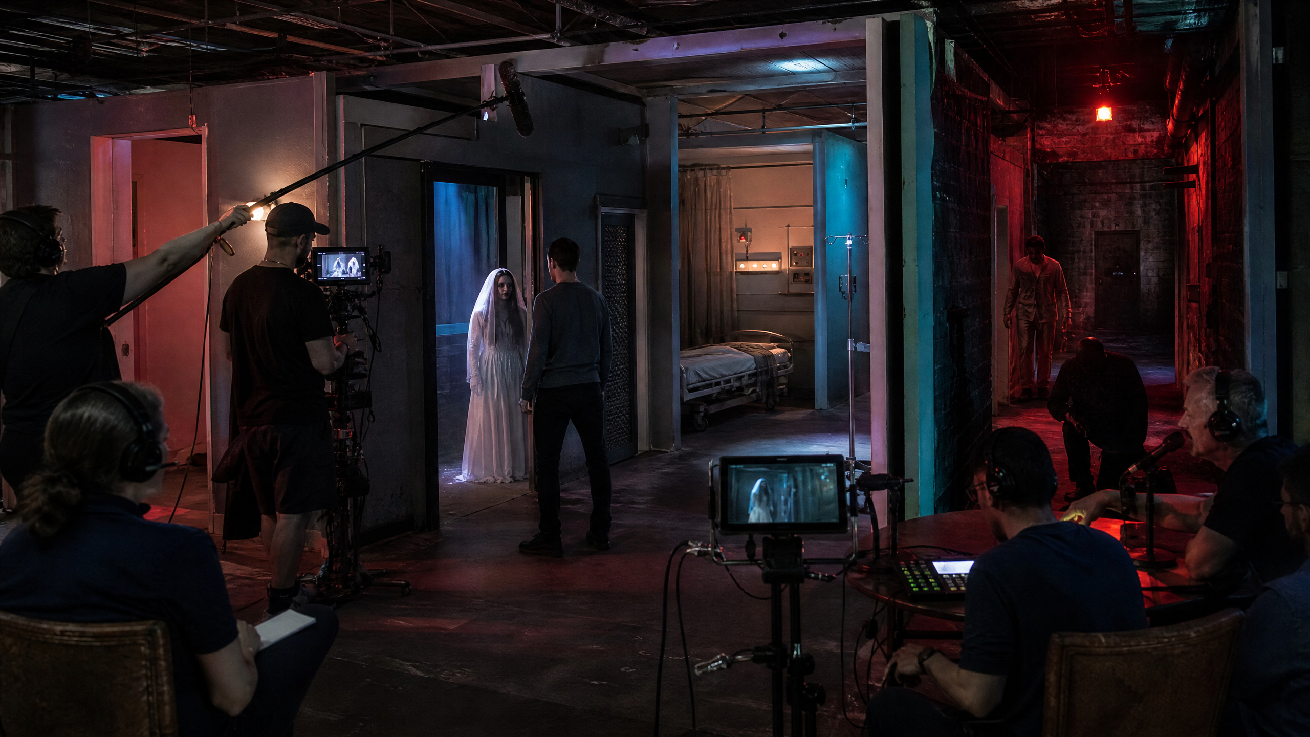 Horror production house set